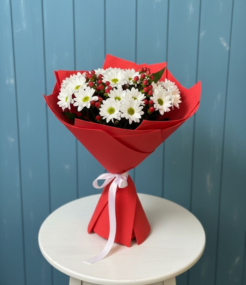 Букет цветов из: Хризантемы в Чернышевский