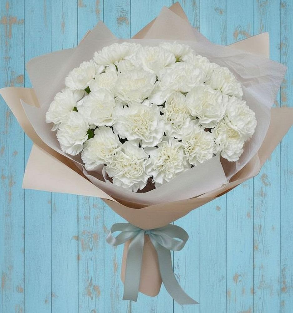 Букет цветов из: Гвоздики в Чернышевский