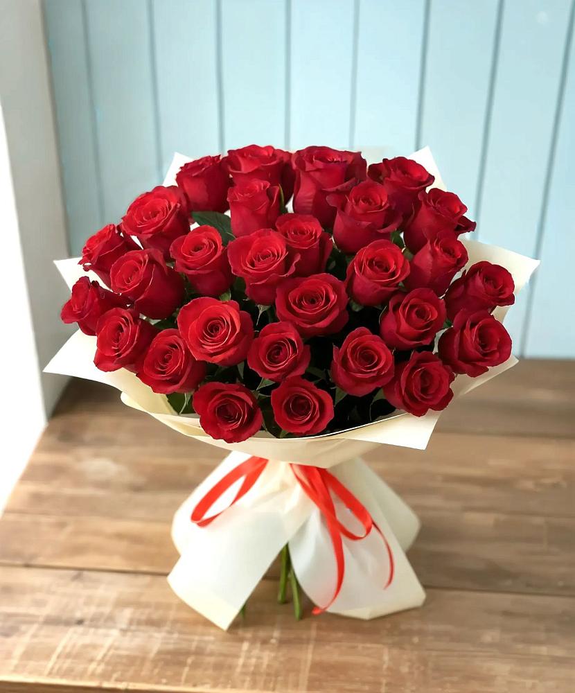 Букет 29 Красных роз в Чернышевский