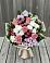 Букет цветов из: Альстромерии, Гвоздики, Розы и Хризантемы в Чернышевский