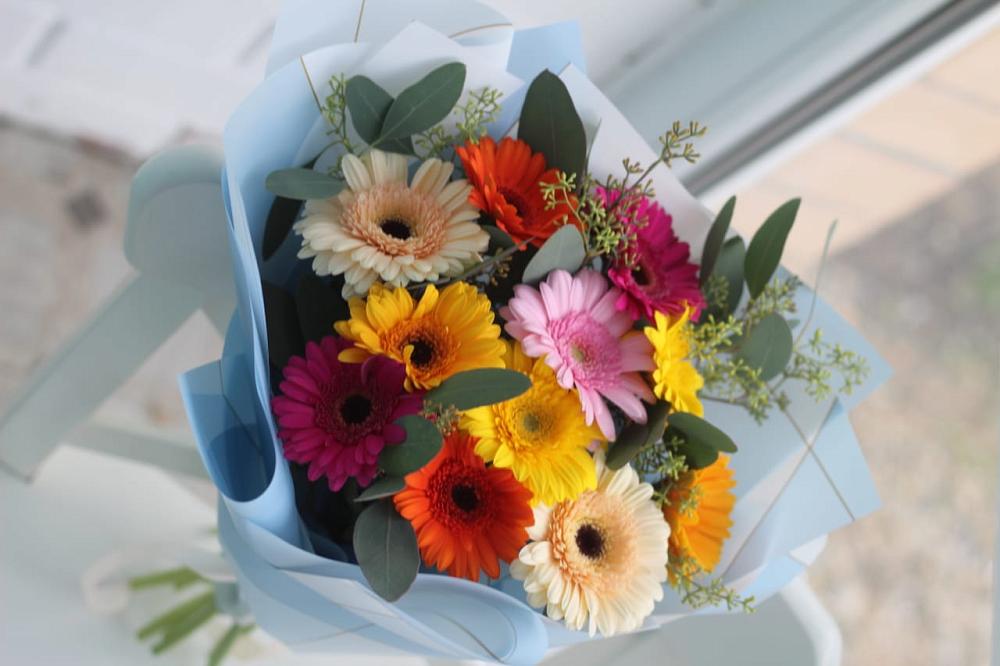 Букет цветов из: Герберы в Чернышевский