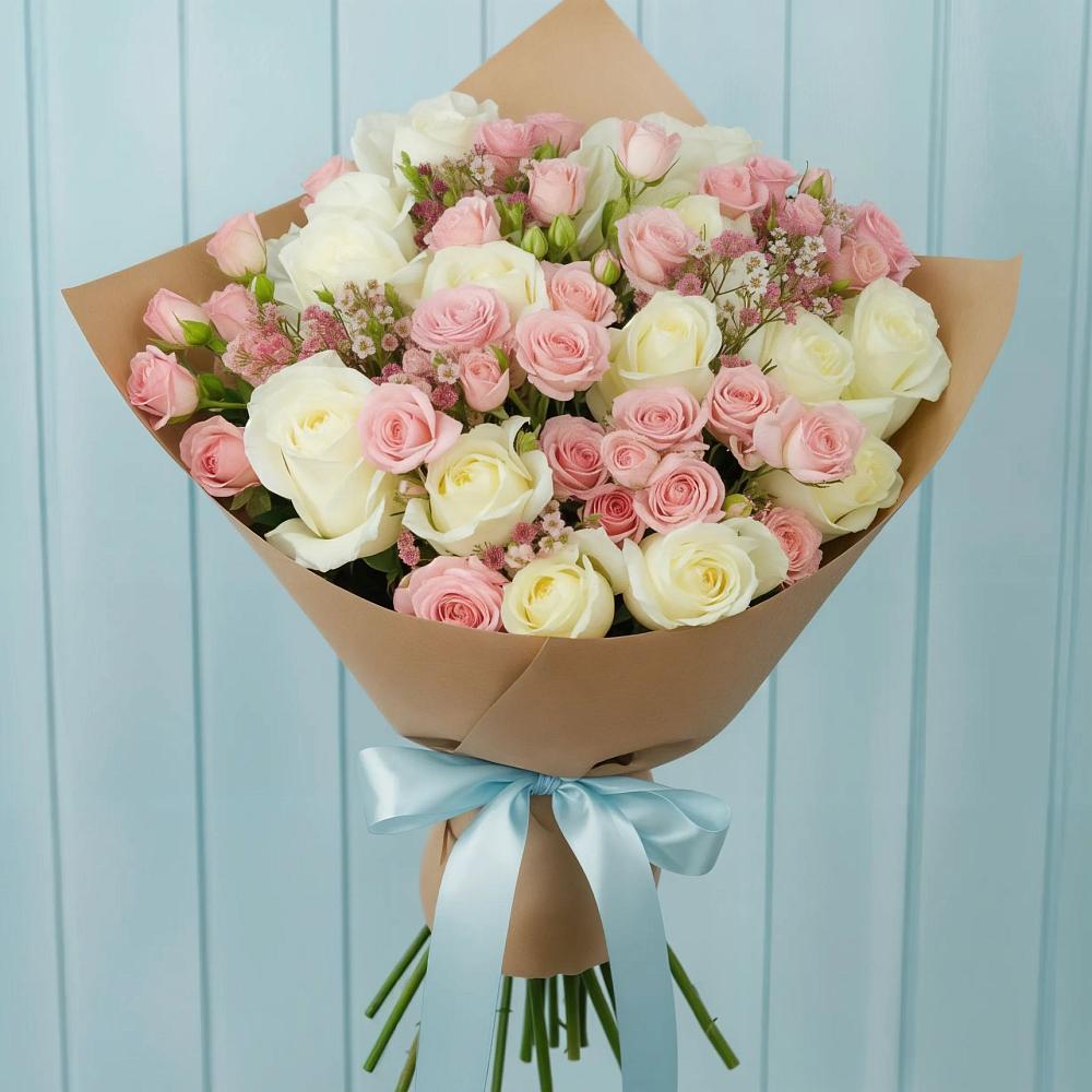 Букет цветов из: Розы в Чернышевский