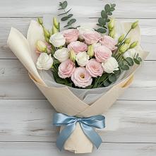 Букет цветов из:  Лизиантусы #REPLACE_PRED# Чернышевский