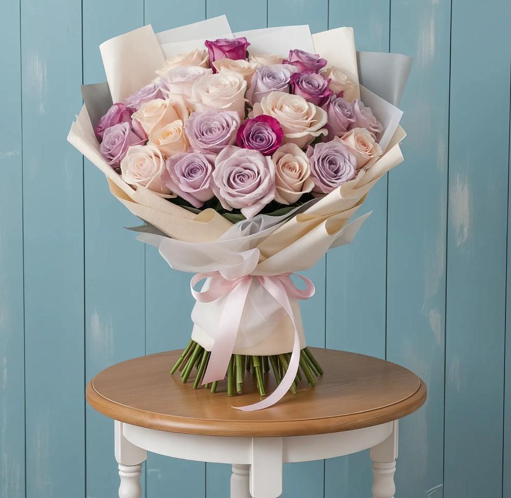 Букет цветов из: Розы в Чернышевский