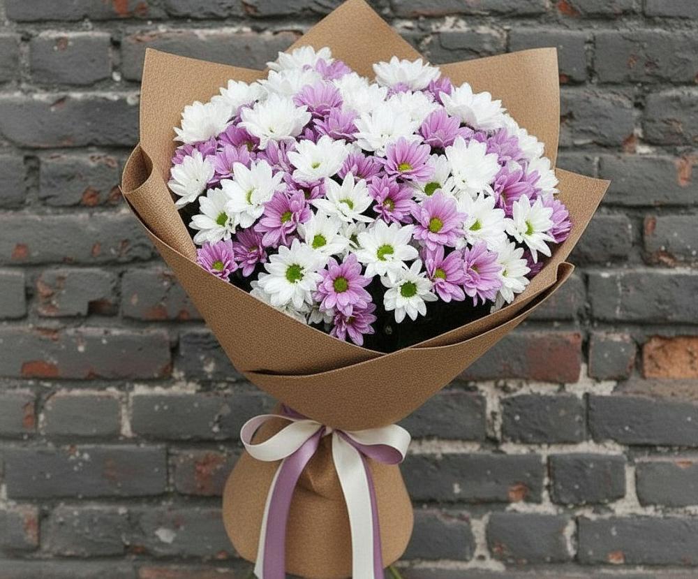 Букет цветов из: Хризантемы в Чернышевский