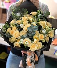 Букет цветов из:  Розы и Лизиантусы #REPLACE_PRED# Чернышевский