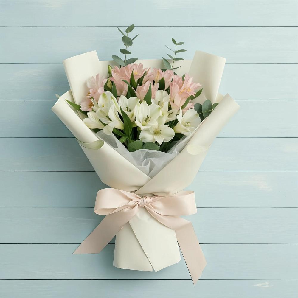 Букет цветов из: Альстромерии в Чернышевский