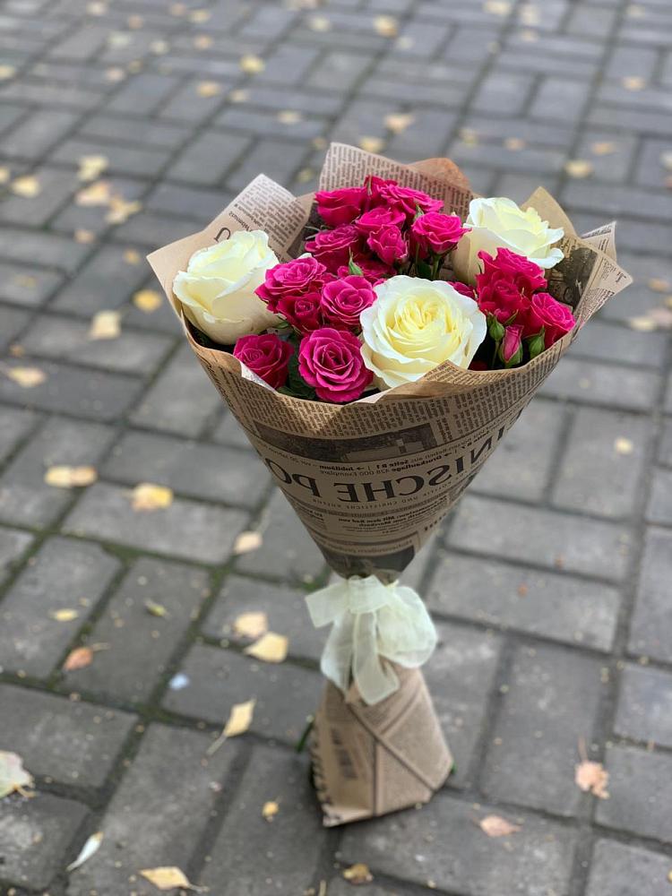 Букет цветов из: Розы в Чернышевский