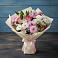 Букет цветов из: Хризантемы, Альстромерии и Розы в Чернышевский
